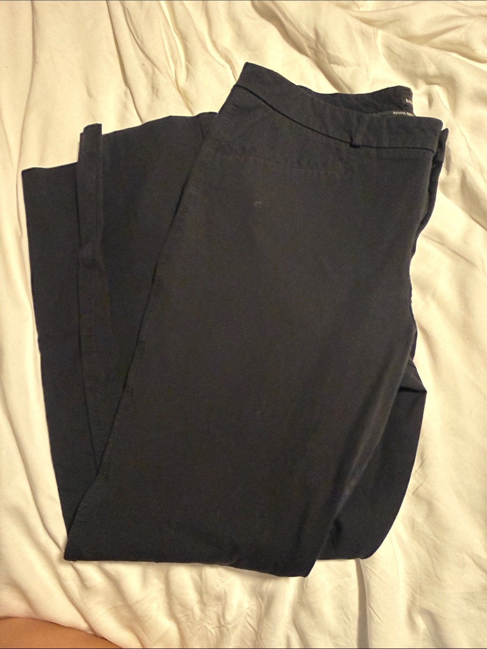 Banana Republic Black Women's Straight-Leg Trousers
